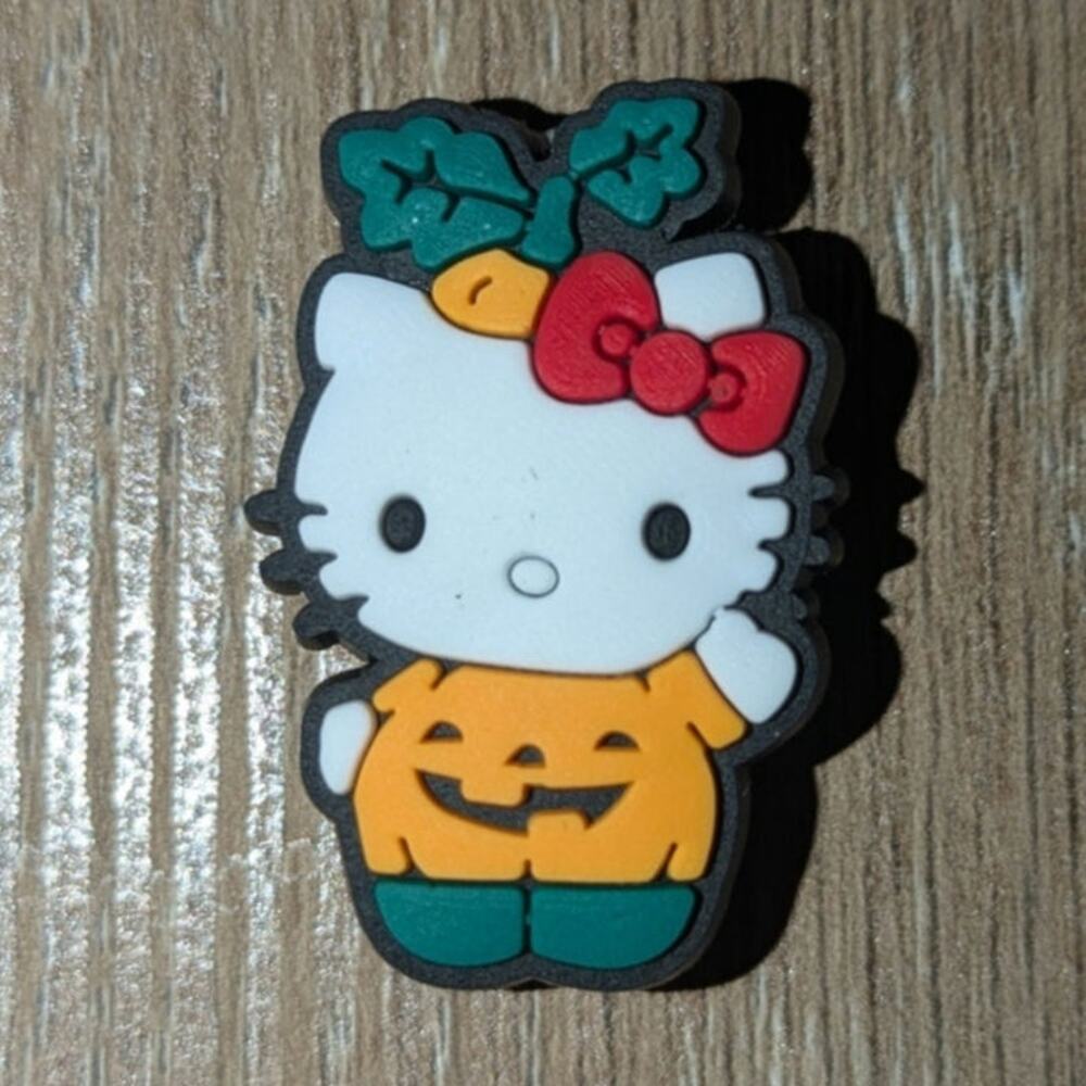 4 for $10 - Mix n Match Hello Kitty Pumpkin Sweater Croc Charm Jibbitz Halloween